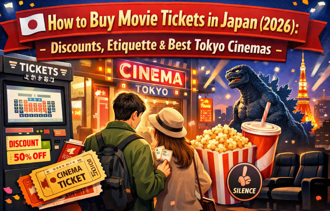How to Buy Movie Tickets in Japan (2026): Discounts, Etiquette & Best Tokyo Cinemas