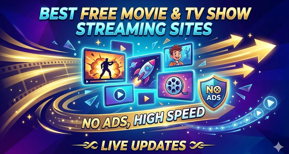 Best 18 Free Movie & TV Show Streaming Sites: No Ads, High Speed [2026 Update]