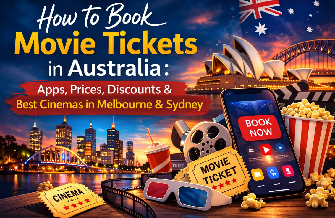 How to Book Movie Tickets in Australia (2026): Apps, Prices, Discounts & Best Cinemas in Melbourne & Sydney