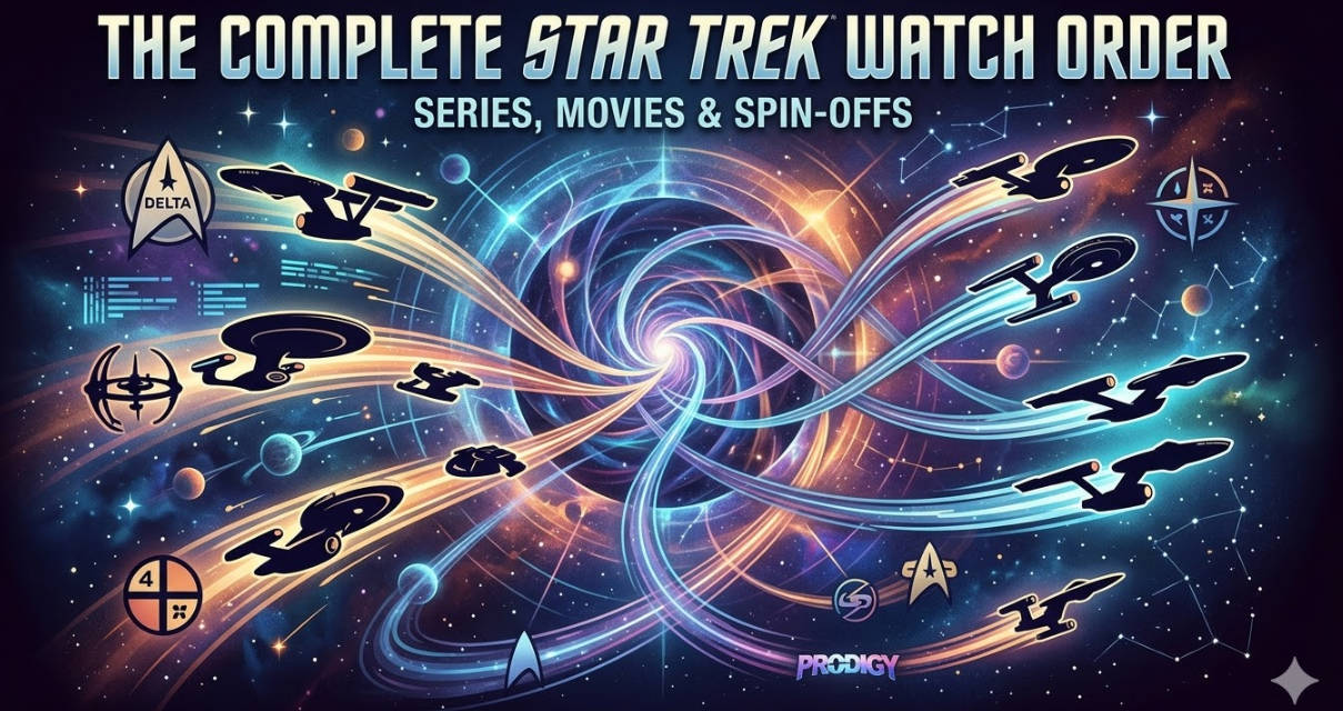 The Complete Star Trek Watch Order (2026): Series, Movies & Spin-Offs
