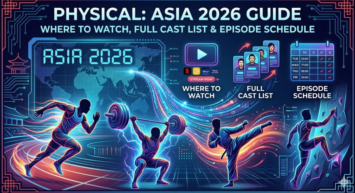 Physical: Asia 2026 Guide: Where to Watch, Full Cast List & Episode Schedule