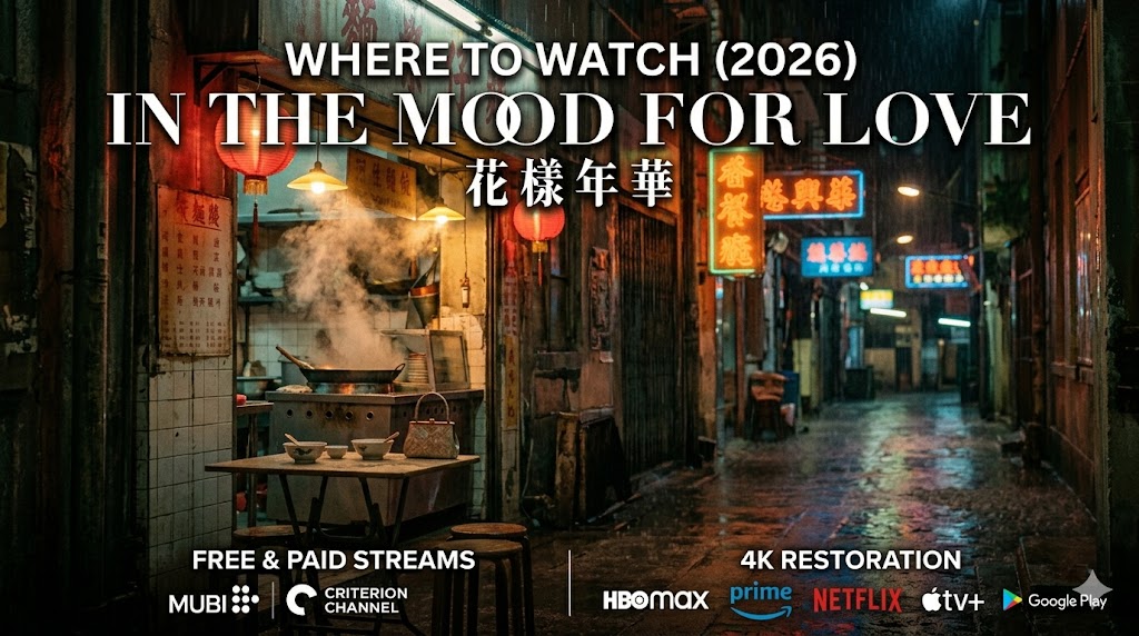 Where to Watch In the Mood for Love (2026): Free & Paid Streams for the 4K Restoration Worldwide