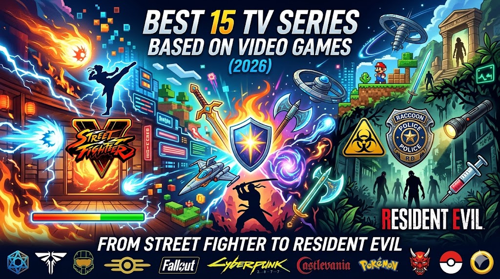 Best 15 TV Series Based On Video Games (2026) - From Street Fighter to Resident Evil