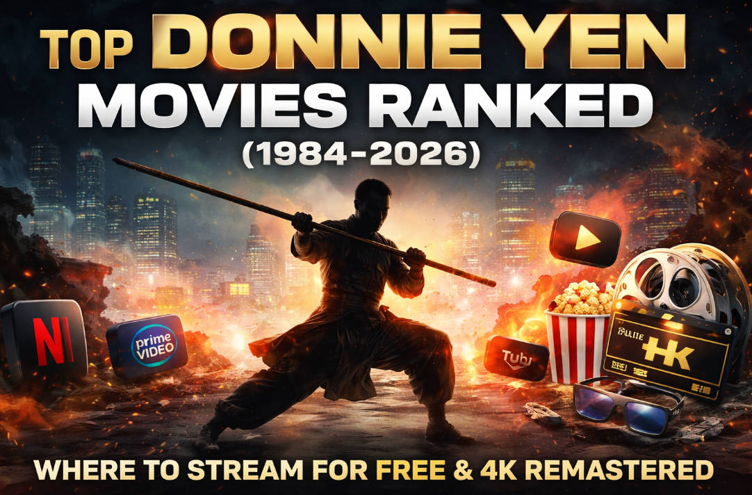 Top 37 Donnie Yen Movies Ranked (1984-2026): Where to Stream for Free & 4K Remastered