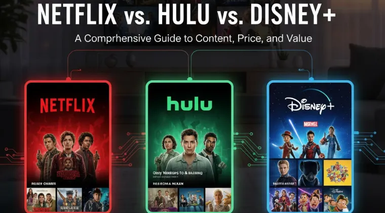 Netflix vs. Hulu vs. Disney+: A Comprehensive Guide to Content, Price and Value