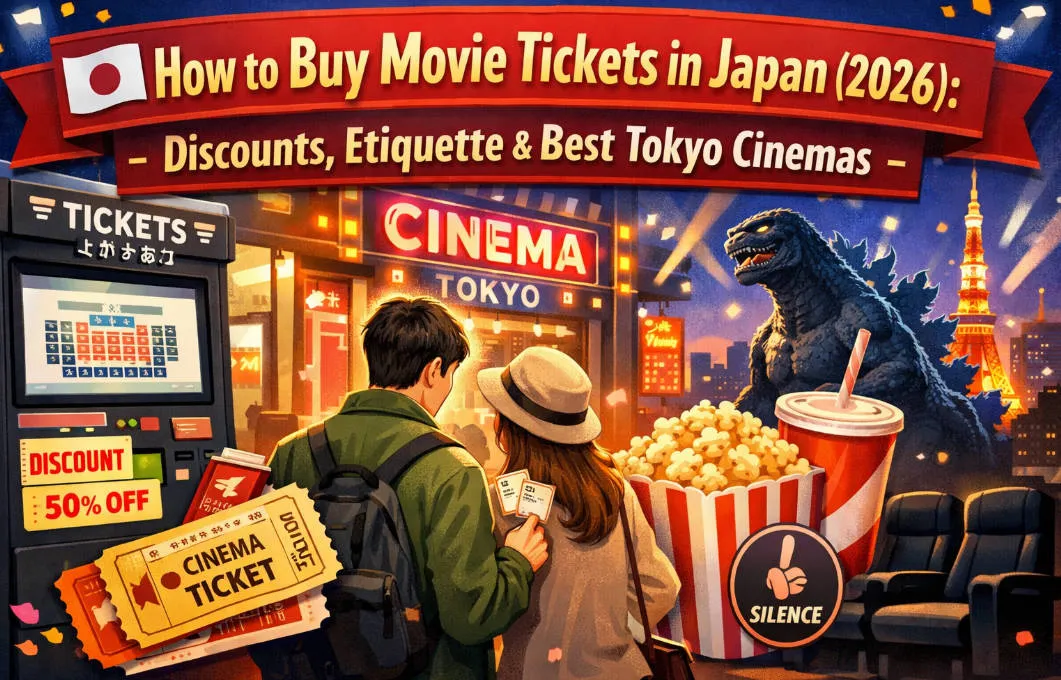 How to Buy Movie Tickets in Japan (2026): Discounts, Etiquette & Best Tokyo Cinemas