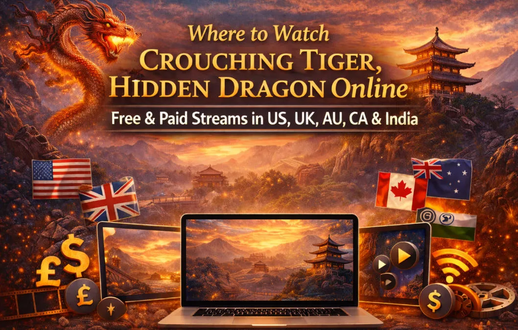 Where to Watch Crouching Tiger, Hidden Dragon Online (2026): Free & Paid Streams in US, UK, AU, CA & India