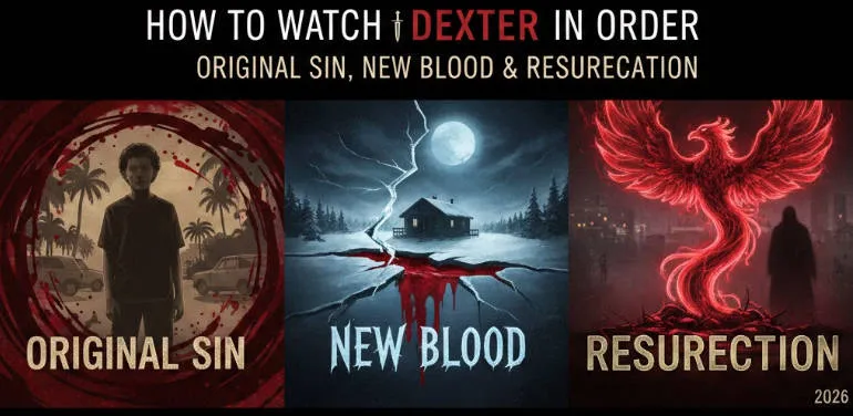 How to Watch Dexter in Order 2026: Original Sin, New Blood & Resurrection