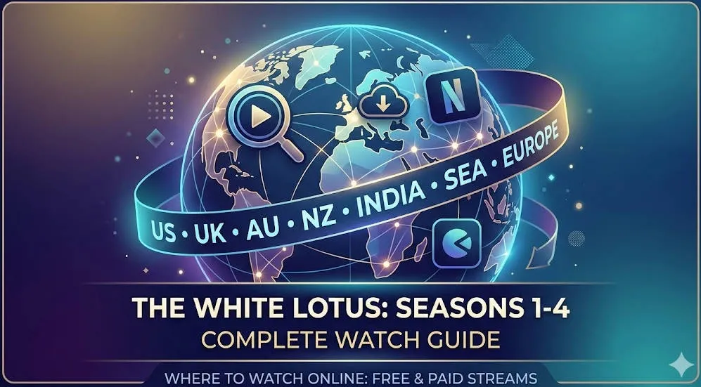 Where to Watch The White Lotus Seasons 1-4 Online (2026): Free & Paid Streams in US, UK, AU, NZ, India, SEA & Europe