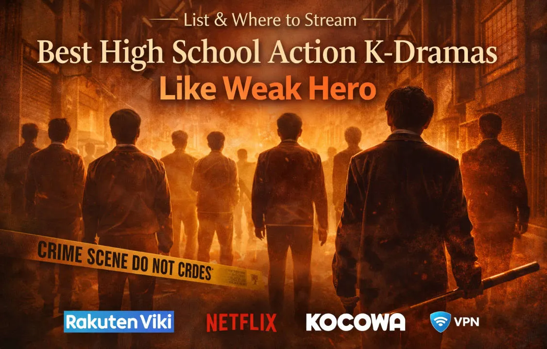 21 Best High School Action K-Dramas Like Weak Hero (2026 List & Where to Stream)