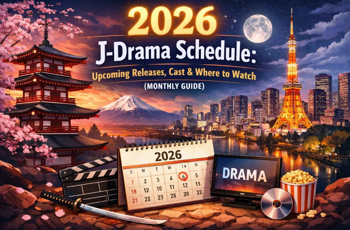 2026 J-Drama Schedule: Upcoming Releases, Cast & Where to Watch (Monthly Guide)