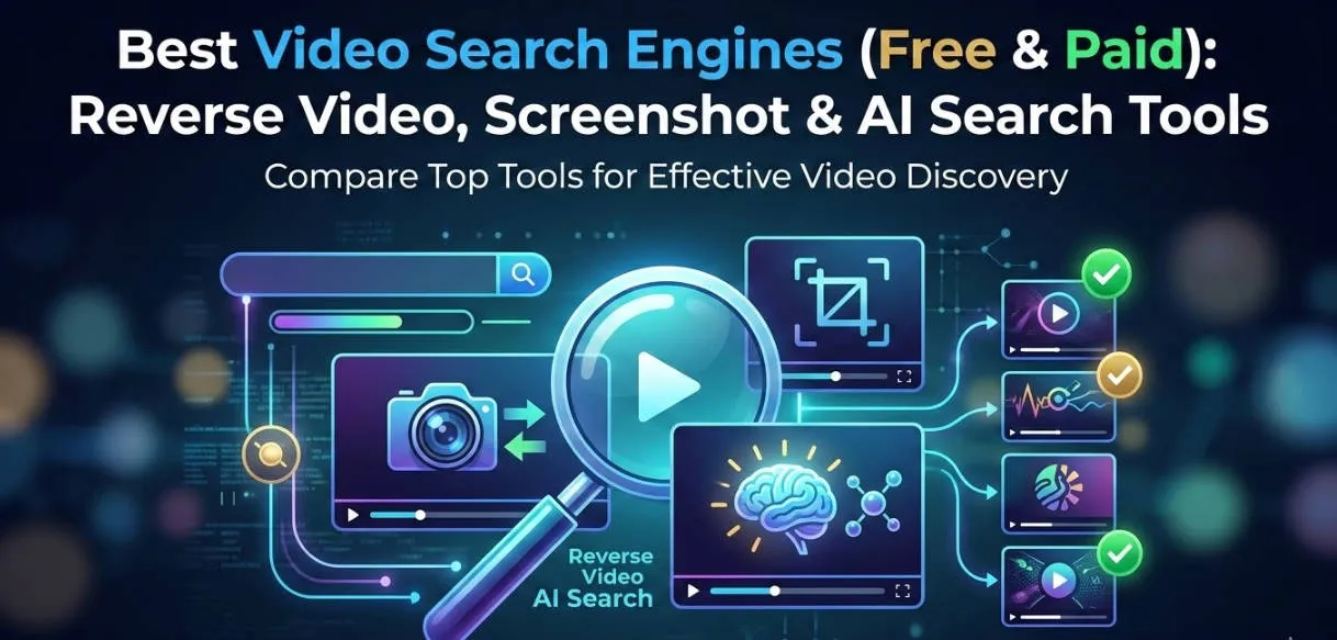 20 Best Video Search Engines (Free & Paid):  Reverse Video, Screenshot & AI Search Tools