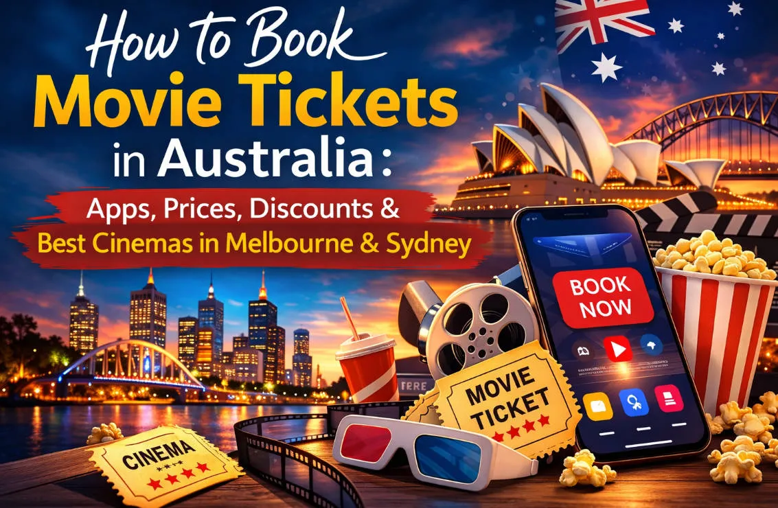 How to Book Movie Tickets in Australia (2026): Apps, Prices, Discounts & Best Cinemas in Melbourne & Sydney