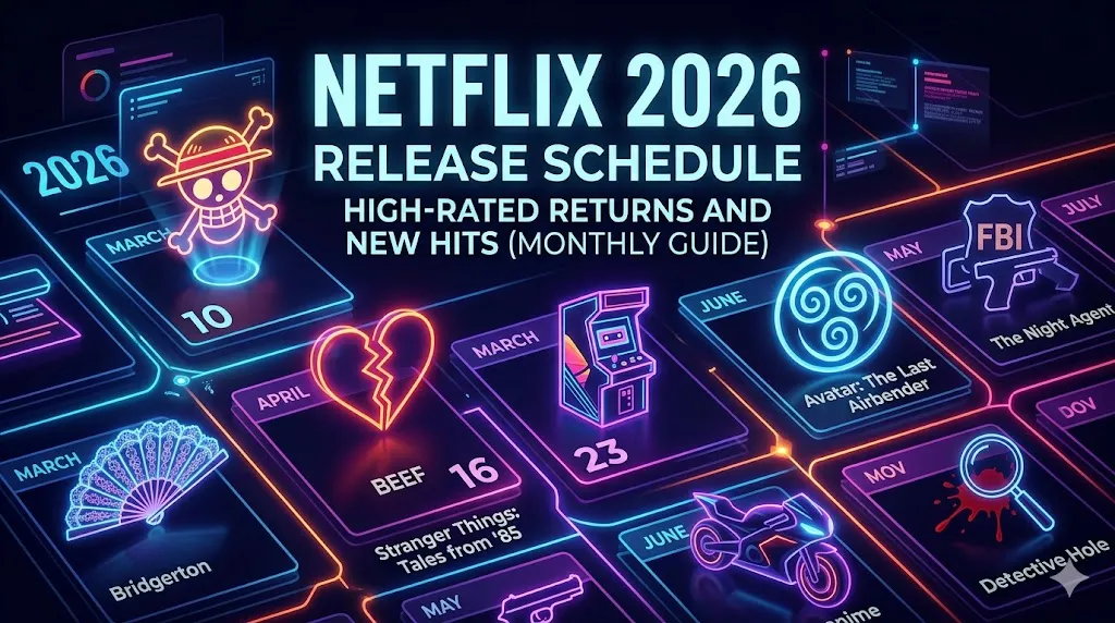 Netflix 2026 Release Schedule: High-Rated Returns and New Hits (Monthly Guide)