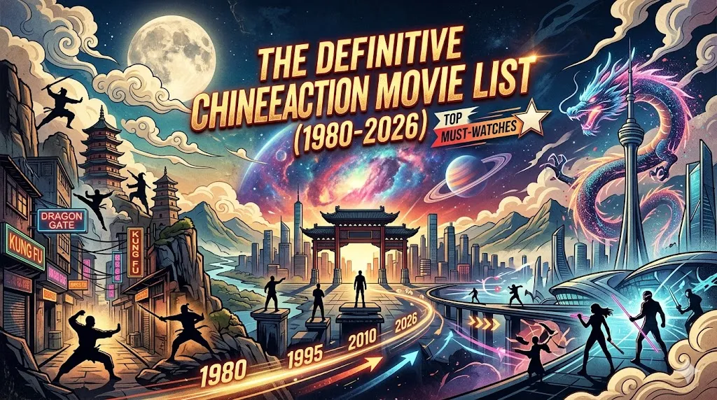 The Definitive Chinese Action Movie List (1980-2026): Top 10 Must-Watches