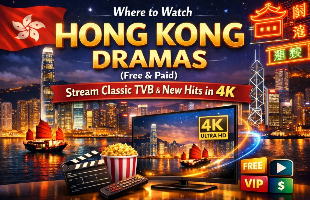 Where to Watch Hong Kong Dramas 2026 (Free & Paid): Stream Classic TVB & New Hits in 4K