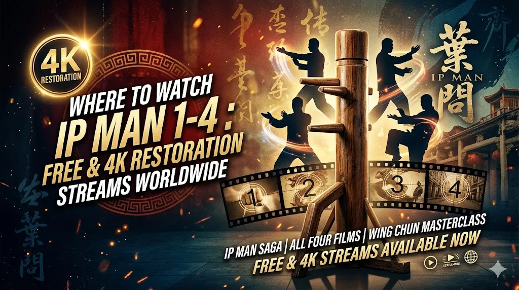Where to Watch Ip Man 1-4 (2026): Free & 4K Restoration Streams Worldwide