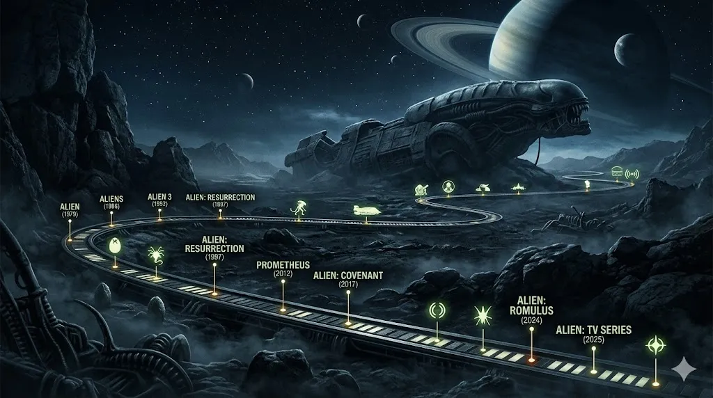 The Complete Alien Franchise Watch Order: Full Movies, Series & Special Editions Timeline (2026)