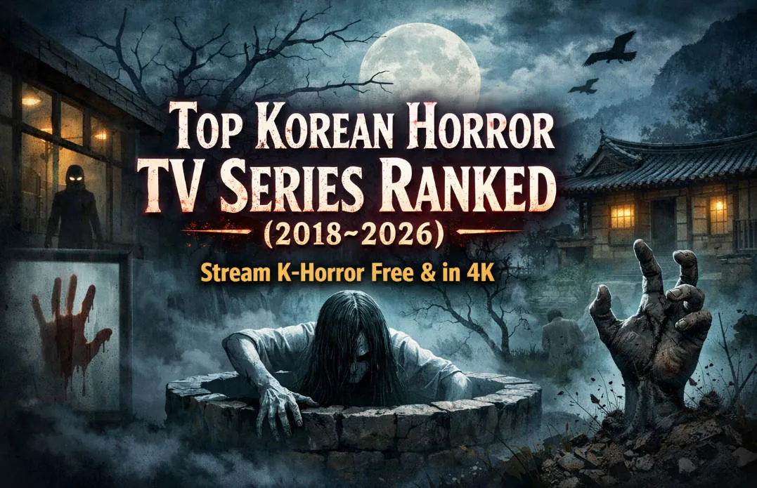 Top 18 Korean Horror TV Series Ranked (2018-2026): Stream K-Horror Free & in 4K
