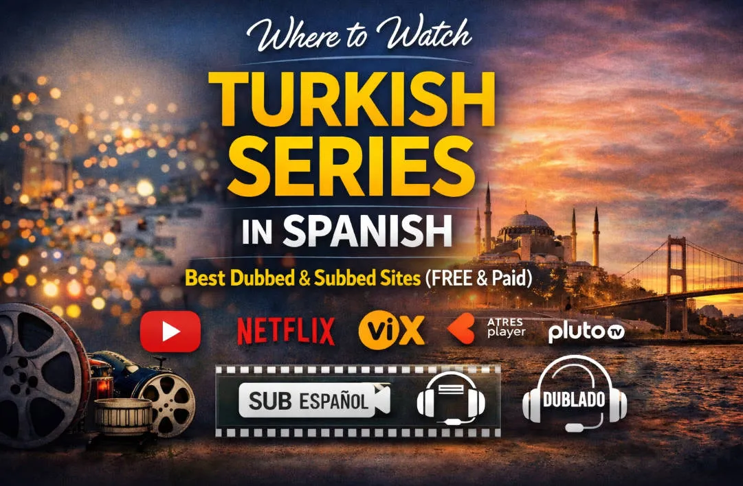 Where to Watch Turkish Series in Spanish: Best Dubbed & Subbed Sites (FREE & Paid)