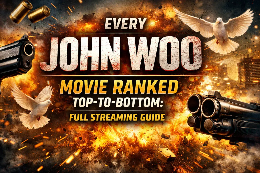 Every John Woo Movie Ranked Top-to-Bottom: 2026 Streaming Guide