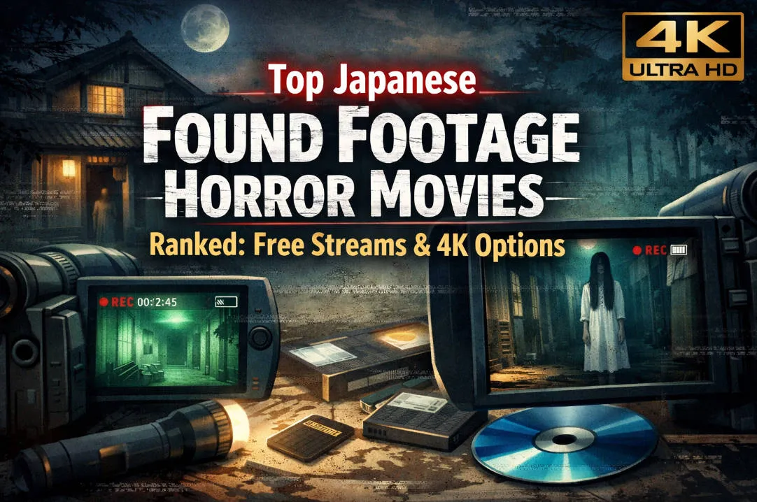 Top 20 Japanese Found Footage Horror Movies Ranked (2026): Free Streams & 4K Options