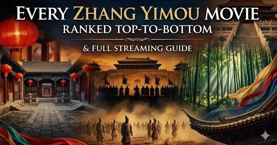 Every Zhang Yimou Movie Ranked Top-to-Bottom & 2026 Streaming Guide