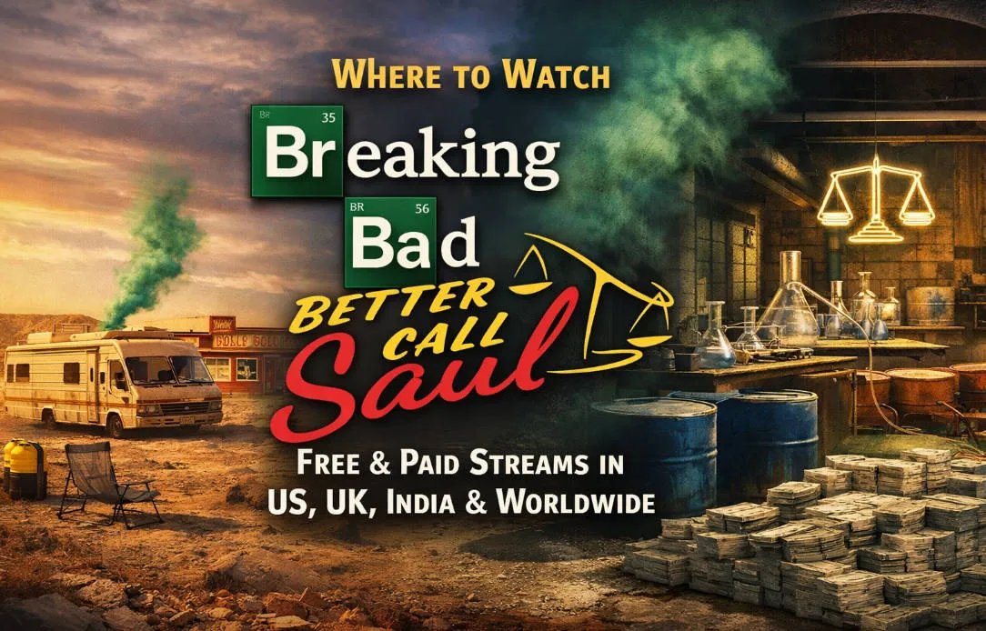 Where to Watch Breaking Bad & Better Call Saul (2026): Free & Paid Streams in US, UK, India & Worldwide