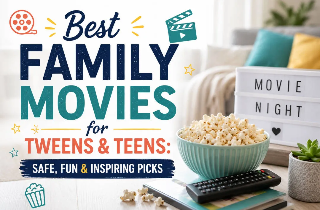 26 Best Family Movies for Tweens and Teens 2026: Safe, Fun & Inspiring Picks